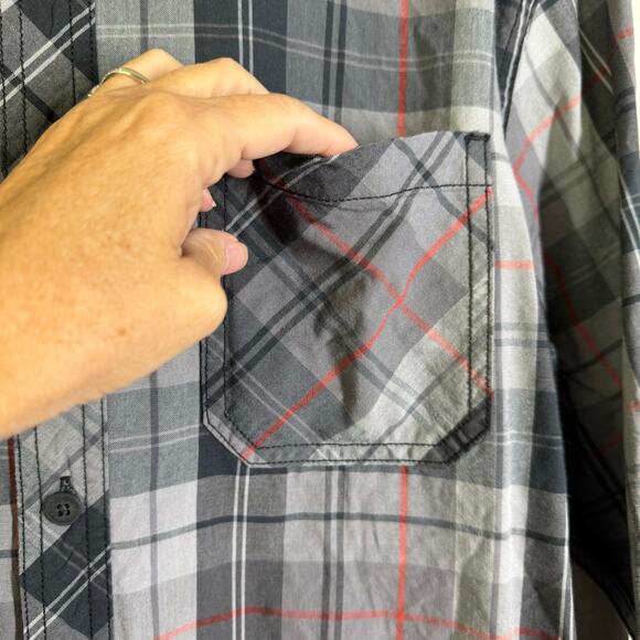 SMARTWOOL Shirt Medium Summit County Plaid Merino Wool Blend Men's Long Sleeve - Picture 8 of 13